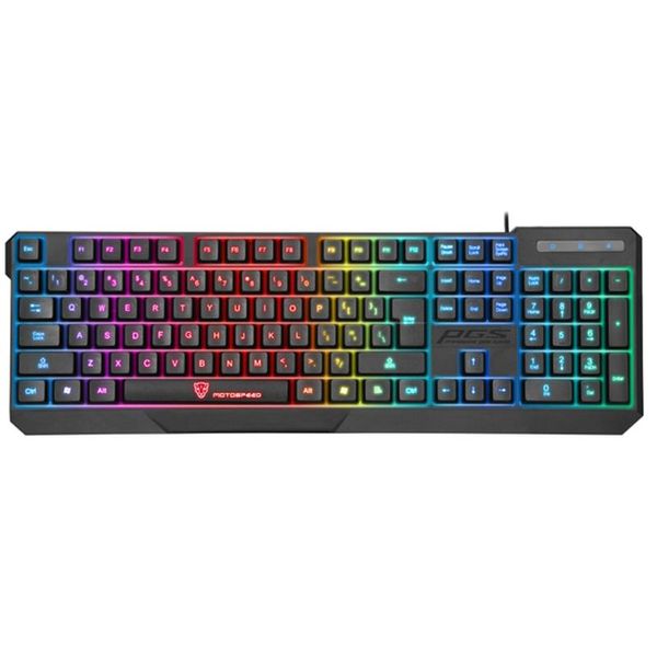 

new design k7waterproof colorful led illuminated backlit usb wired keyboard wholesale 20a drop shipping