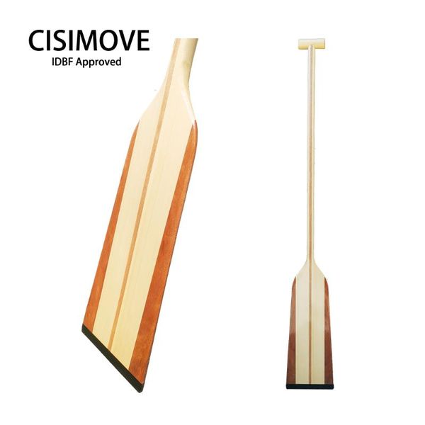 

cisimove idbf approved classic wooden dragon boat paddle with t handle