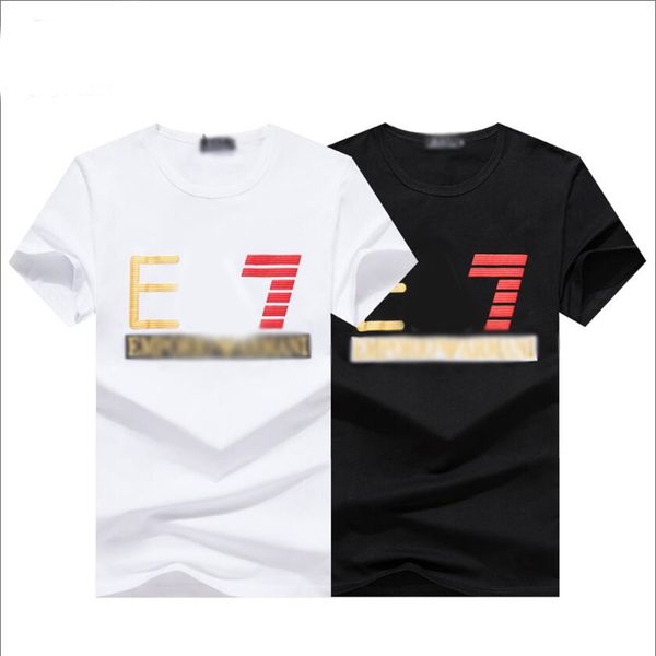 

22ss designer letter printed t shirts tee fashion high street short sleeves summer casual t-shirt breathable men women crew neck tees##089, White;black
