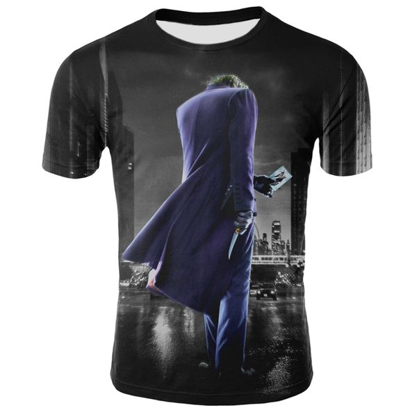 

summer clothing orror movie game chucky 3d print shirts hentai plus size horror men clothing