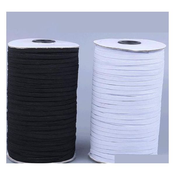 

5mm width flat elastic bands elastic cord stretch string rope earloop sewing string for diy craft clot qylopz garden2010