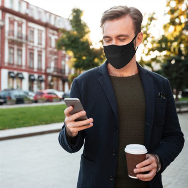 

2021 easy new design creative mask zipper to drink washable reusable covering protective face masks