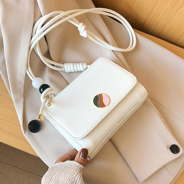 

women's beaded messenger bag 2020 new fashion simple shoulder bag
