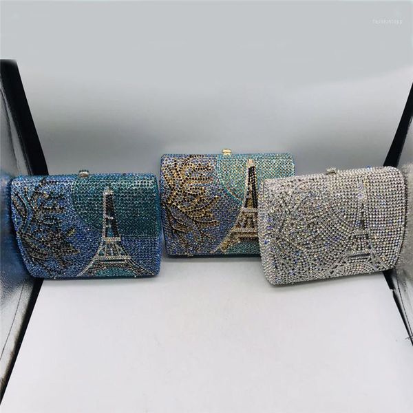 

evening bags fashion ladies clutches women luxury diamond rhinestone wedding dress bridal chains shoulder handbags1
