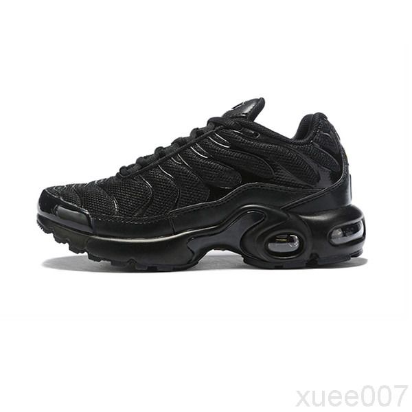 

new kids tn plus baby boy девочек спортивная обувь модельер тапки на открытом воздухе черный белый мульти камуфляж кроссовки eur yu44v, Black