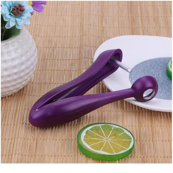 

1pcs cherries pitter fruits tools cherry seed removers enucleate stainless steel cherry gadgets kitch bbynrg