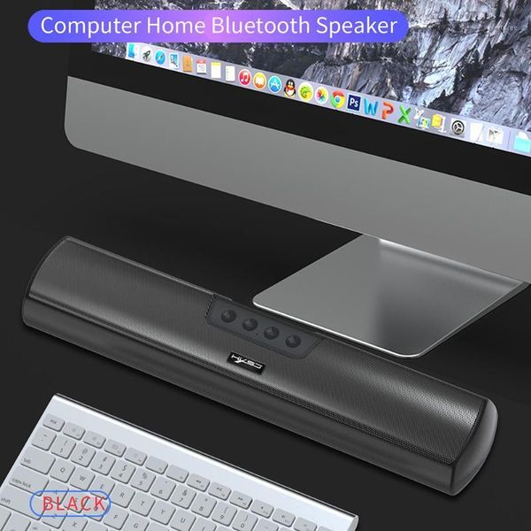 

wireless bluetooth soundbar hxsj q3 wall-mounted surround sound deskspeaker outdoor personal car parts decoration1