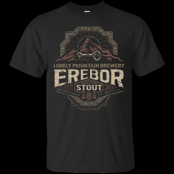 

printed men cotton erebor stout short sleeve hoodie designers t shirts sweatshirt