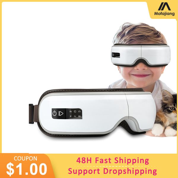 

bluetooth-campatible electric eye massager music smart glasses compression massage pressotherapy child air pressure compress perfections