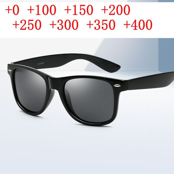

bifocal reading glasses male grey lens fashion men women multifocal presbyopia glasses outdoor fishing sunglasses nx, White;black