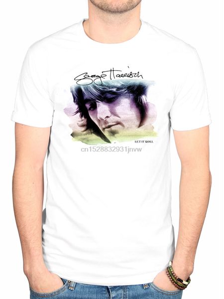 

george harrison water colour portrait let it roll cloud nine hoodie designers t shirts sweatshirt