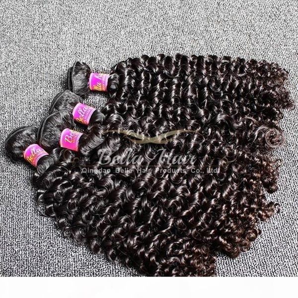 

4pcs lot peruvian hair weave natural black human hair extensions grade peruvian curly hair ing