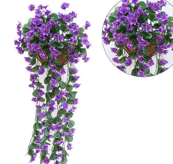 

wholesale 1pcs artificial flowers for wedding decoration silk artificial flowers home garland fake hanging pl bbynsf lipper