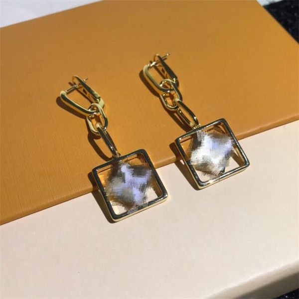 

exaggeration hollow women earrings high street personality lady pendant studs party banquet vintage female earring sterling silver jewelry65, Golden