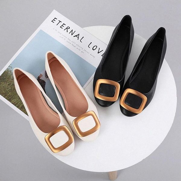 

2019 spring summer flats women shoes leather woman footwear slip-on ladies boat shoes soft comfortable a1446 #8361, Black