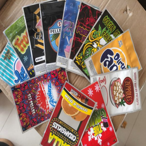 

flimin kush forbiddei fruit california 3.5-7g edibles packaging reusable ziplock bags mylar bags bbypgu xmhyard