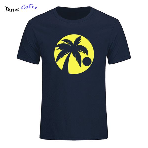

sport new 2019 palm tree hawaii men's t-shirt short sleeved t shirt for men short sleeve cotton casual print tee