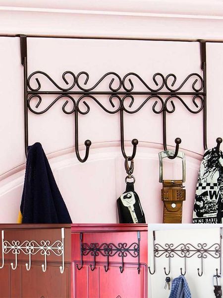 

hooks & rails door home kitchen utensils towel hanger storage tools wall hanging rack holder keychains1