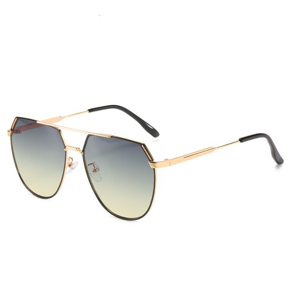 

new fashion metal frame sunglasses, versatile men's and women's toads, trendy street ps, sunglasses, outdoor sunshade 1937 designe, White;black