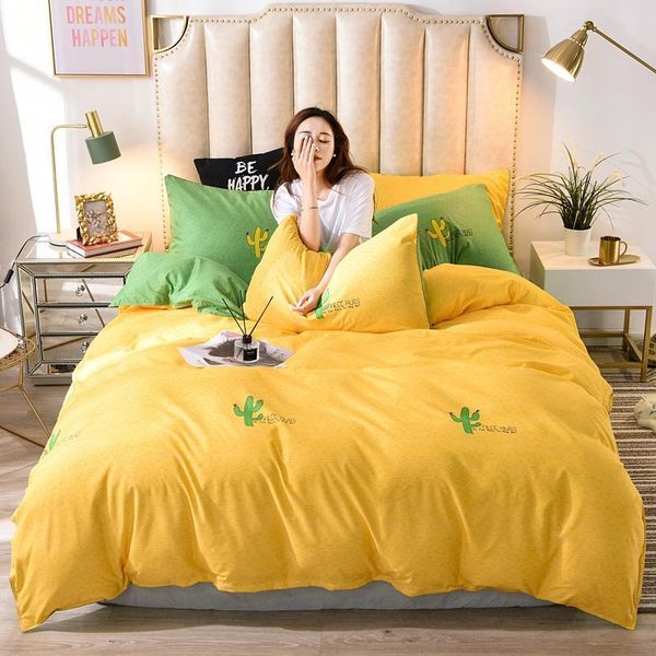 

cotton lofook home textile 4 pieces bedding sets skin care ab design quilt cover sheet pillowcase healthy comfortable sets