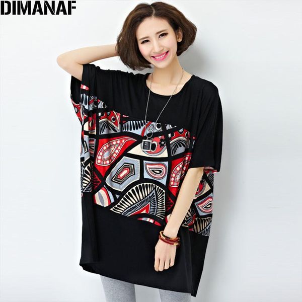 

2020 new summer t-shirt dress plus size women patchwork striped geometric print cotton short sleeve dress big size female 1, Black;gray