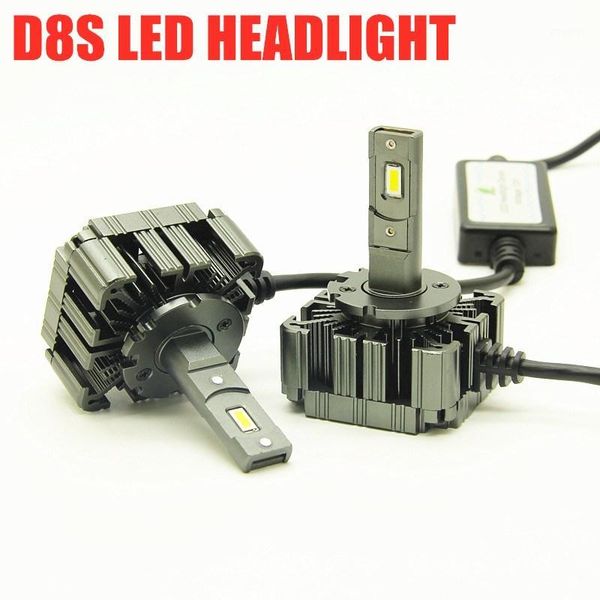 

car headlights canbus d8s led headlight 55w oem bulb kit1