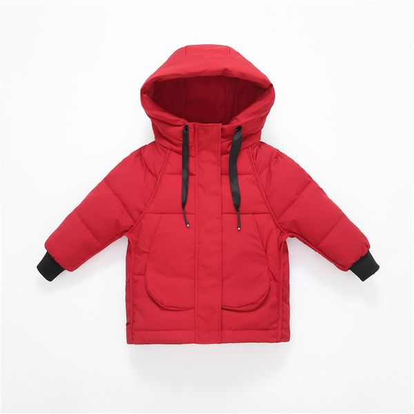 

2020 model year winter middle school children's boys' and girls' down jacket warm coat, Blue;gray