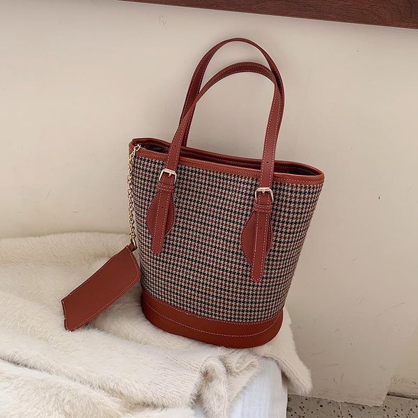 

brand design women shoulder bag large capacity hit color bucket handbags quality pu leather women's totes shopping bag bolsa