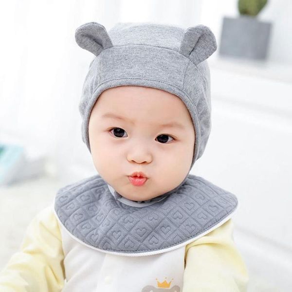 

baby hat newborn baby infant girl cap with ears move muts accessories kids hat bonnet enfant infantil props 3 - 8 m hats1, Yellow