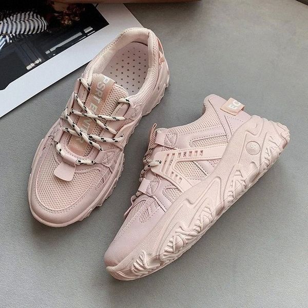 

nausk women platform sneakers chunky woman casual old dad shoes basket female sports mesh lace up vulcanized shoes zapatos mujer #xs7l