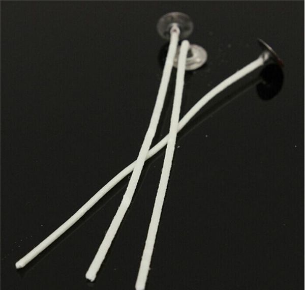 

60pcs durable candle wicks cotton core waxed with sustainers for diy making candles gifts su wmtfdx powerstore2012