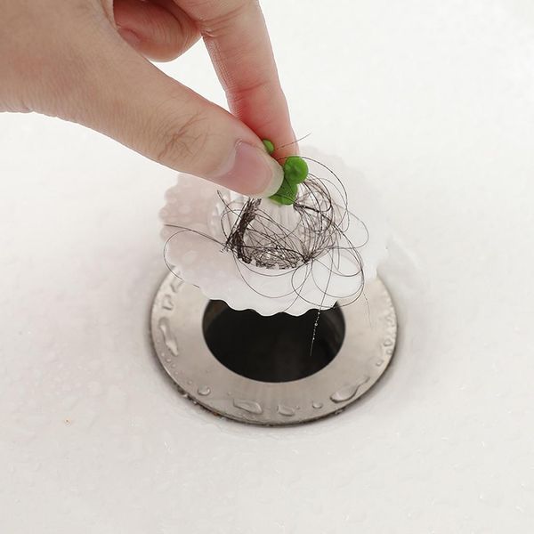 

1pc creative cute replacement fixed home kitchen sink strainer ser waste plug bathroom floor drain cover hair catcher wmtdpg bdesybag