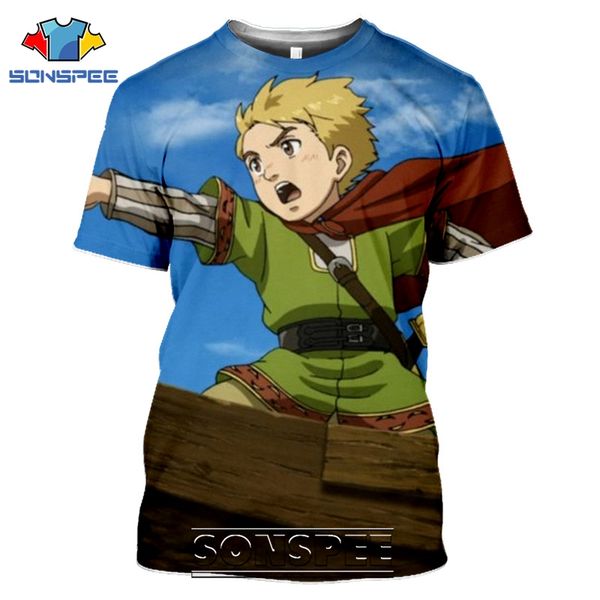 

vinland saga anime 3d print shirts hentai horror kawaii men clothing