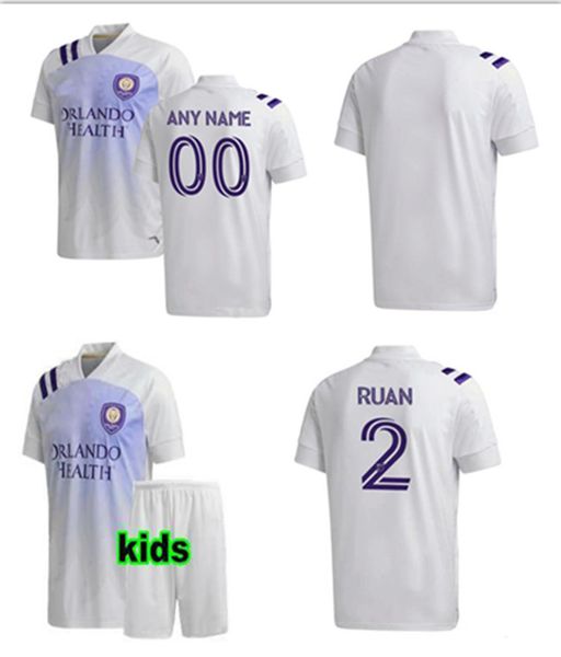 

2020 2021 orlando city soccer jersey home mueller colman maillot de foot 20 21 Â high-quality adult+kids football shirt, Black;yellow