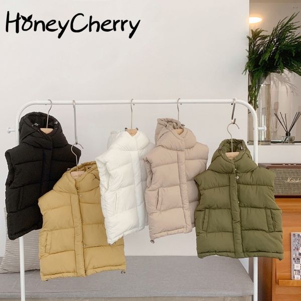 

autumn and winter new children's hooded vest toddler girl winter clothes boy jacket vest baby girl vest y200901, Camo
