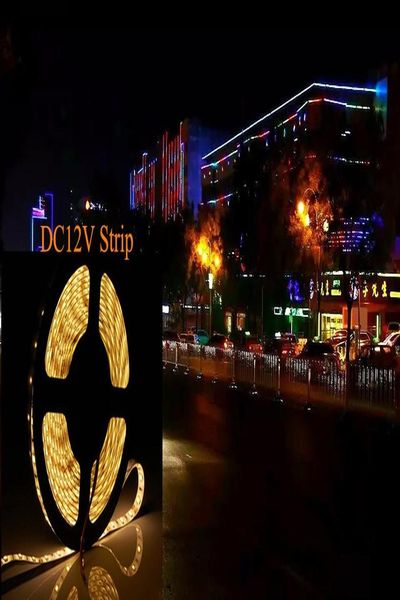 

osiden 5m 2835 300leds водонепроницаемая светодиодная полоса света dc12v 60leds m fiexble light led ленты ленты для дома украшения дома 44 к