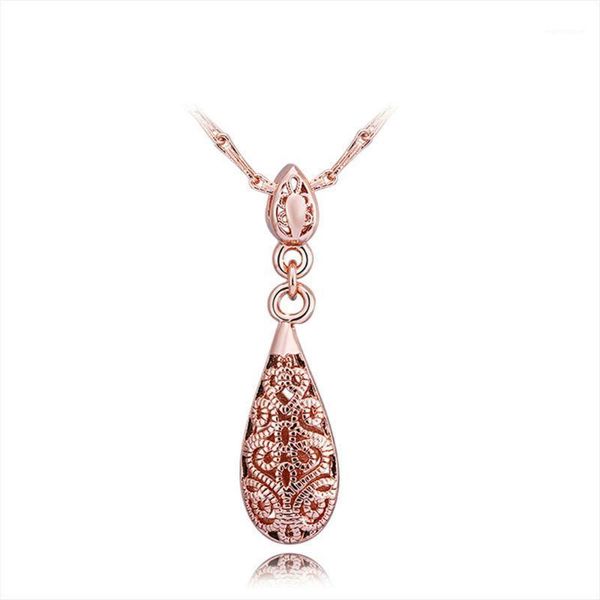 

rose gold-color pendant necklace vintage jewelry bronze pendulum cameo bijouterie pingente bijoux costume women men n7501, Silver
