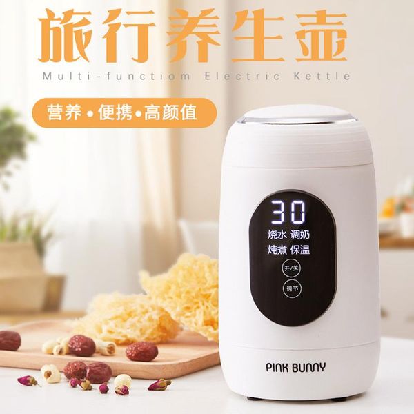 

portable electric kettle kettle stainless steel mini electric teapot water boiler travel folding maker