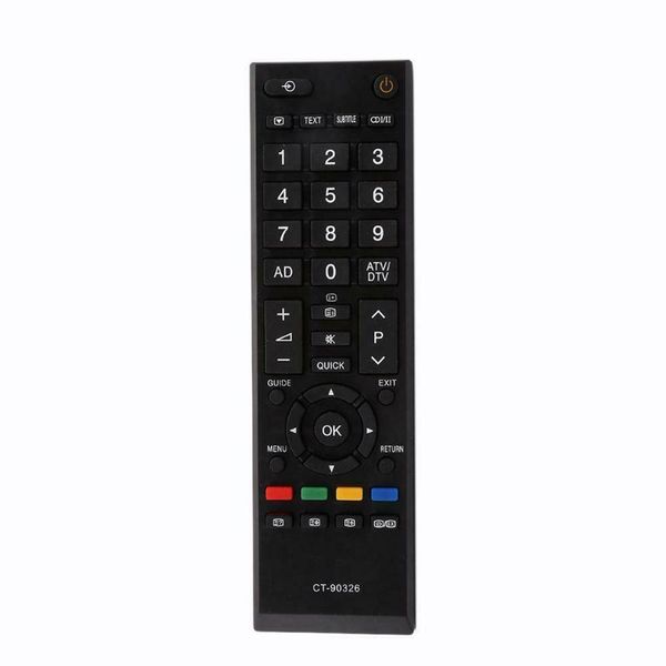 

ct 90326 battery powered professional lcd tv english type abs remote control menu function universal replacement for toshiba