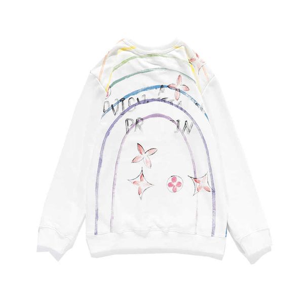 

casual mens womens hoodie for autumn and winter fashion streetwear mens sweatshirts men shirts with letter printed sweater, Black