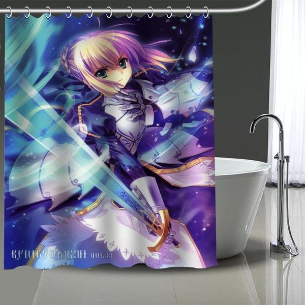 

fate zero printing shower curtain waterproof curtains bathroom decor with hooks custom your image more size