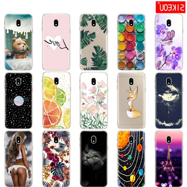 

silicone phone galaxy j730f pro case soft tpu shell for samsung j7 j730 cover snake
