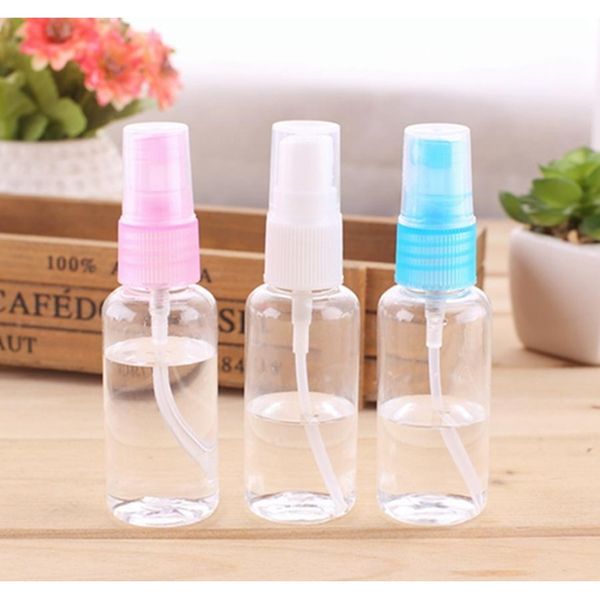 

wholesale outdoor travel portable 30ml airless pump bottle plastic cosmetic makeup mist spray bottle perfume wmtmqd fivegarden