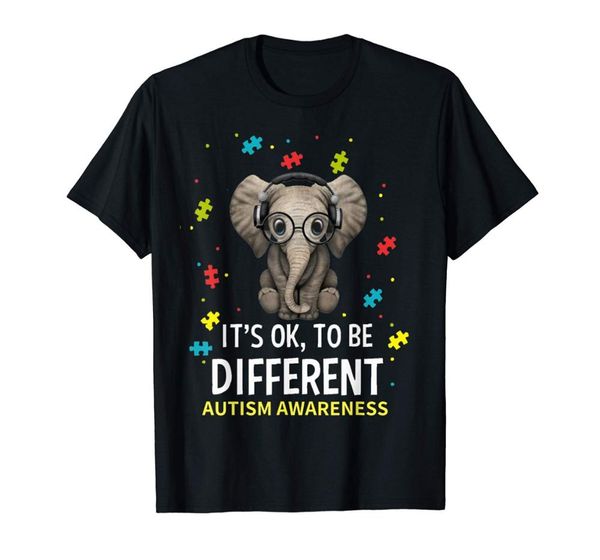 

it's ok to be different elephant autism awareness whole hip hop brand new slim sleeve button up shirts hooded sweatshirt hoodie men t s