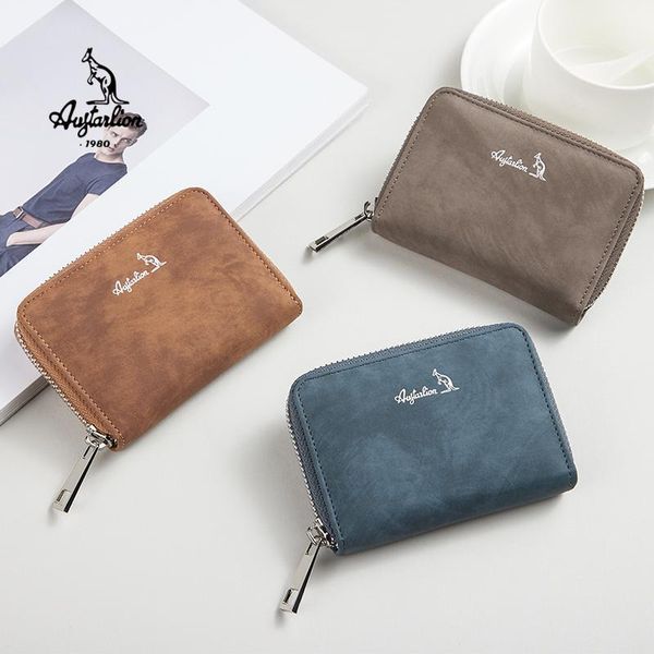 

wallets augtarlion women pu female folding purse mini multi-cards holder fashion coin short slim small wallet zipper20211, Red;black