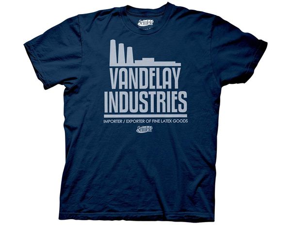 

ripple junction seinfeld vandelay industries cartoon print short sleeve trend sport hooded sweatshirt hoodie t shirt