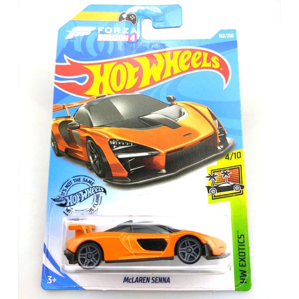 Hot Wheels 1:64 Автомобиль McLAREN SENNA P1 720S Коллекционное издание Металлические литые под давлением модели автомобилей Детские игрушки Подарок LJ200930