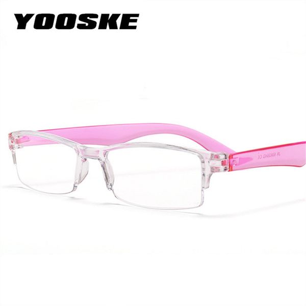 

presbyopic frame reading yooske eyewear women half men prescription far sight magnifying glasses with cloth