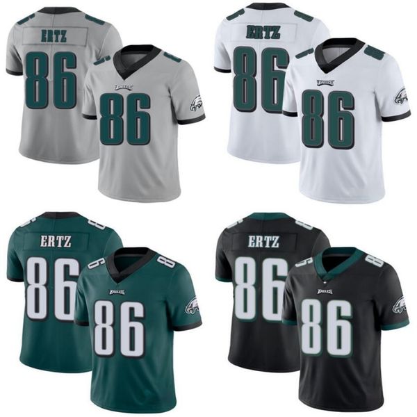 

philadelphia eagles men #86 zach ertz men's women youth jersey, Black;red