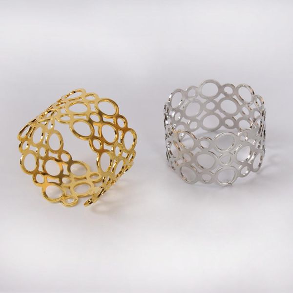 

6pcs/lot shseja round hollow napkin ring l beautiful napkin ring wedding banquet napkin ring deskdecorations q sqcmmz
